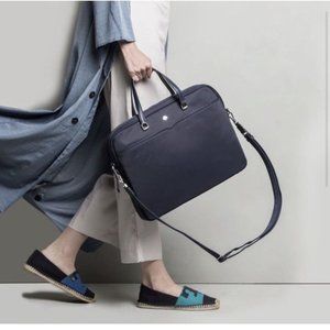 Kate Spade Laptop Messenger Bag 15" Jae Black Shoulder Nylon Travel Bag